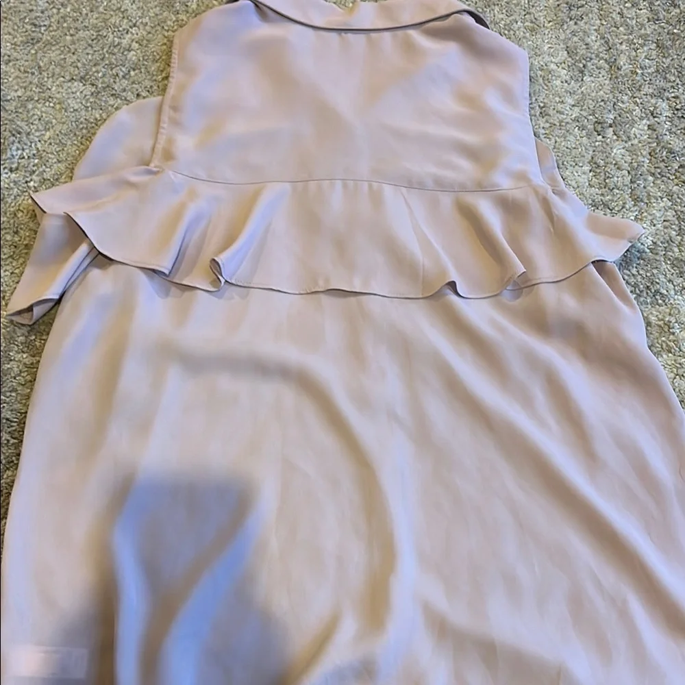 Express Women's Pink Ruffle Top​ - Picture 3 of 3